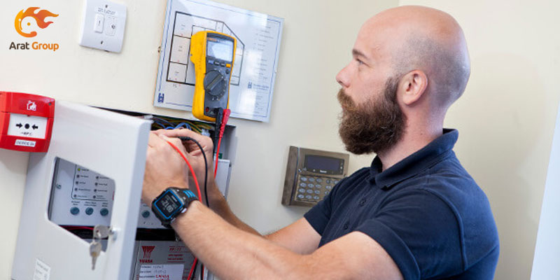 نصب و راه‌اندازی سیستم‌های اعلام حریق آدرس‌پذیر