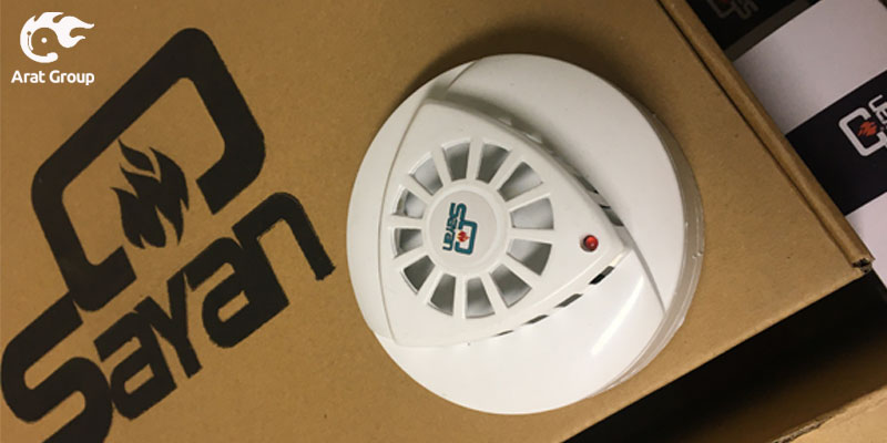 دتکتورهای دودی متعارف اعلام حریق سایان