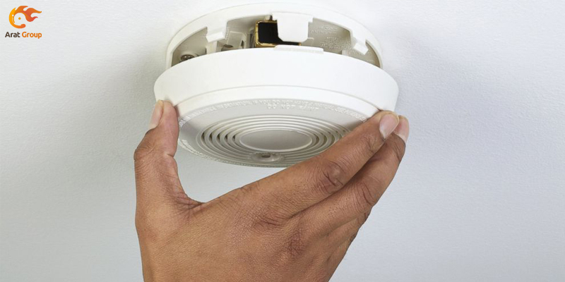 راهنمای نصب دتکتور دودی