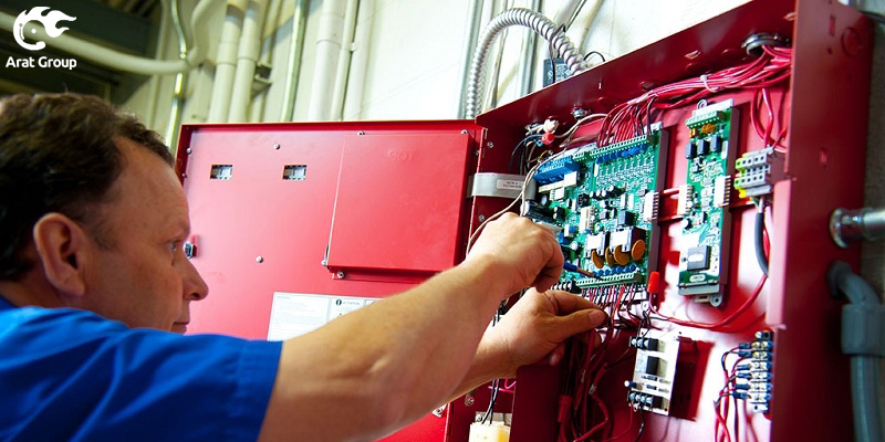 ساختار داخلی و نحوه عملکرد سیستم اعلام حریق به چه ترتیب است؟