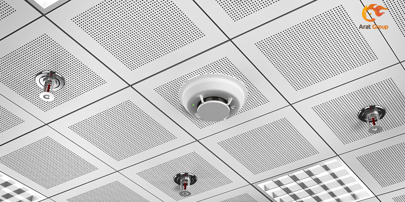 بهترین محل برای نصب آشکارسازهای حرارتی