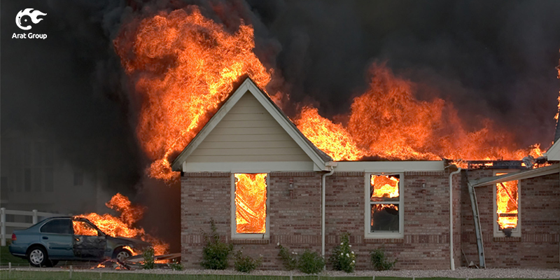 مهمترین دلایل وقوع حریق در خانه