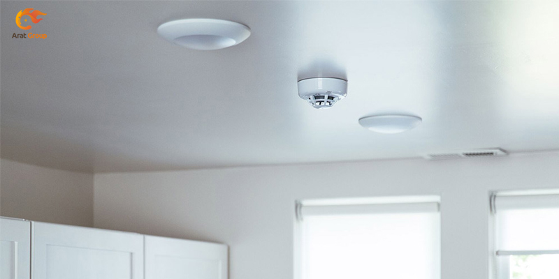 جهت نصب لوله‌ی نمونه‌گیر دتکتور دود کانال