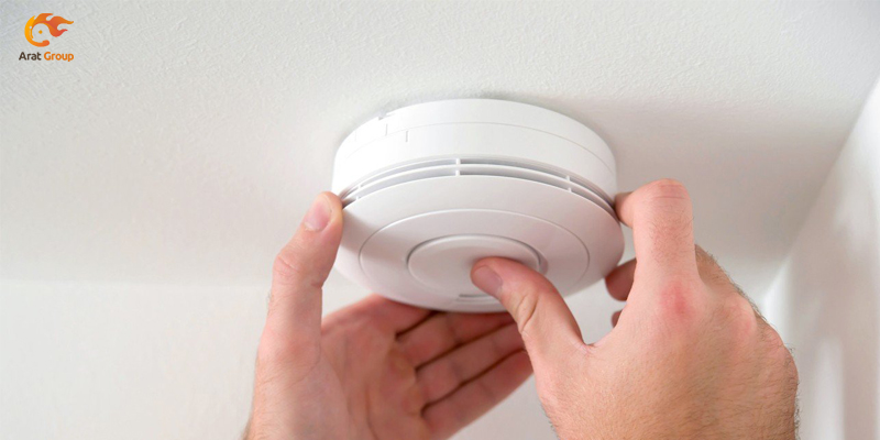 روند استفاده و نصب دتکتور دود کانال
