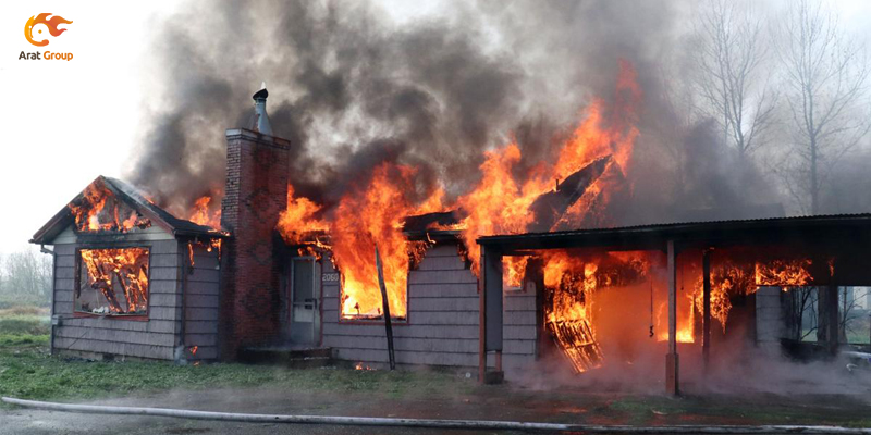 دلایل وقوع حریق در اتاق نشیمن