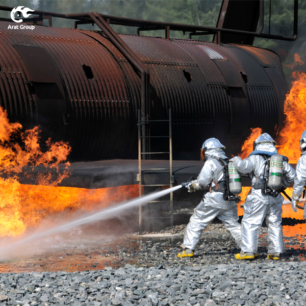 تجهیزات ثابت و نیمه متحرک خاموش کننده حریق