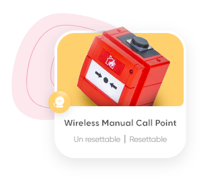 شستی سیستم اعلام حریق بیسیم