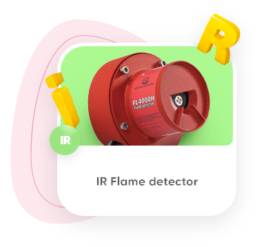 دتکتور شعله IR یا مادون قرمز تک فرکانسی