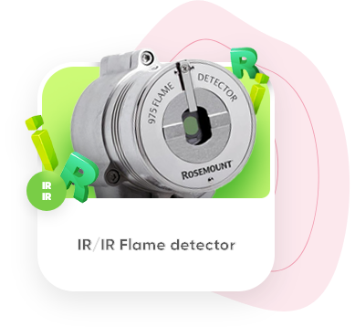 دتکتور شعله IR/IR یا مادون قرمز چند فرکانسی