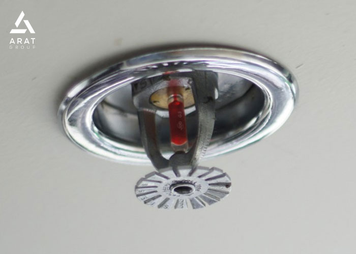 اسپرینکلر لوله تر و لوله خشک