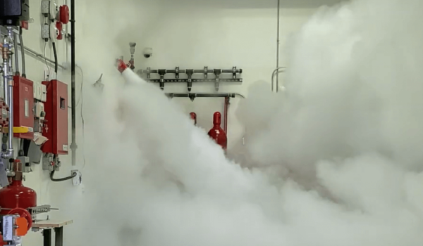 اطفای حریق گازی